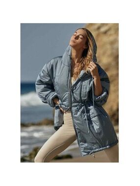 Free People Head In The Clouds Light Puffer Ski & Snow Jacket with Hood